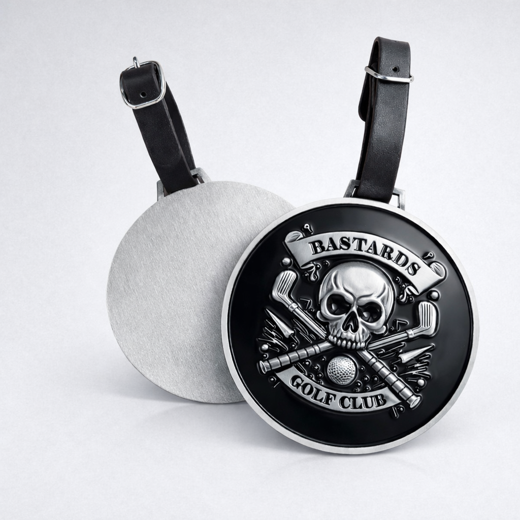 Bastards Golf Club Golf Bag Tag